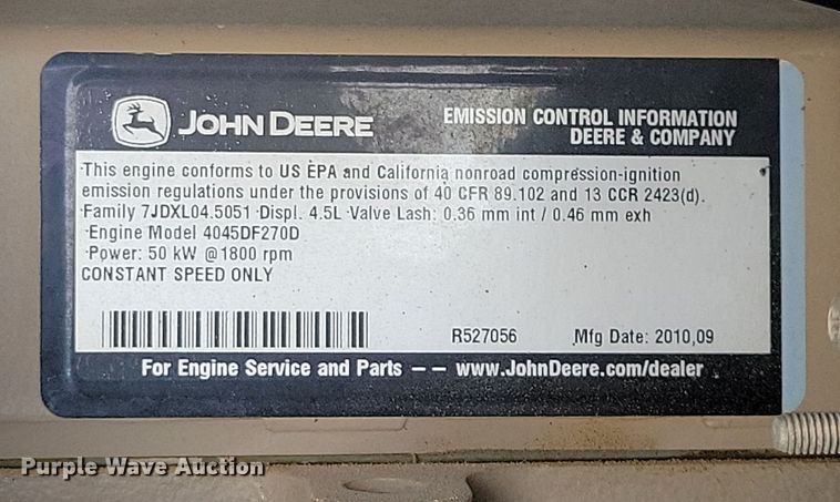 image for item DN3592 Wacker Neuson G50 generator