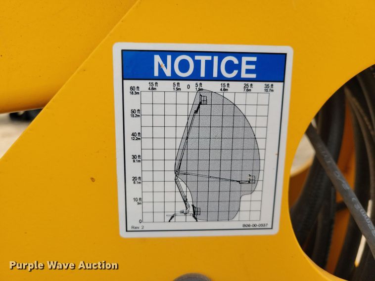 image for item DN3593 2015 Biljax 5533A boom lift