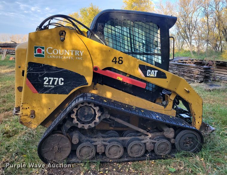 image for item DN3596 2011 Caterpillar 277C tracked skid steer loader