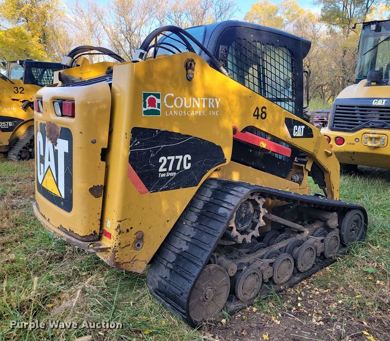 image for item DN3596 2011 Caterpillar 277C tracked skid steer loader
