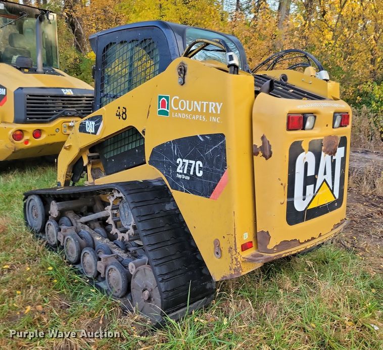 image for item DN3596 2011 Caterpillar 277C tracked skid steer loader