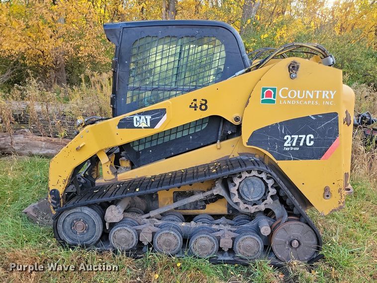 image for item DN3596 2011 Caterpillar 277C tracked skid steer loader