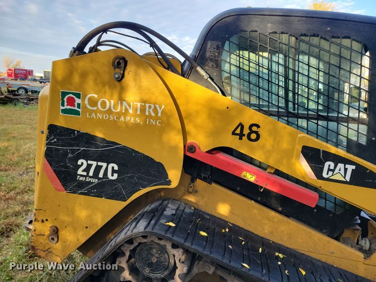 image for item DN3596 2011 Caterpillar 277C tracked skid steer loader