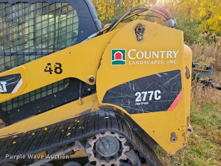 image for item DN3596 2011 Caterpillar 277C tracked skid steer loader