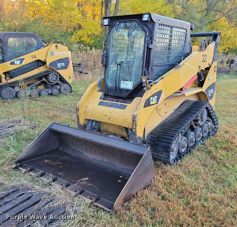 image for item DN3597 2011 Caterpillar 257B3 tracked skid steer loader