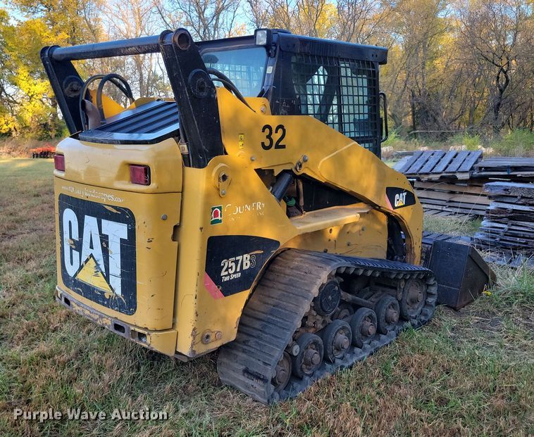 image for item DN3597 2011 Caterpillar 257B3 tracked skid steer loader