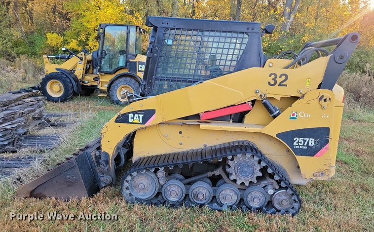 image for item DN3597 2011 Caterpillar 257B3 tracked skid steer loader