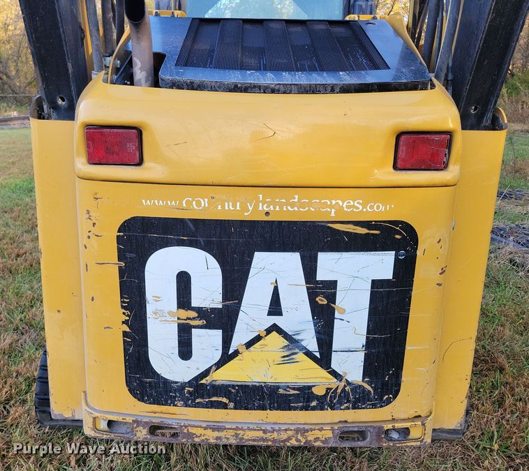 image for item DN3597 2011 Caterpillar 257B3 tracked skid steer loader