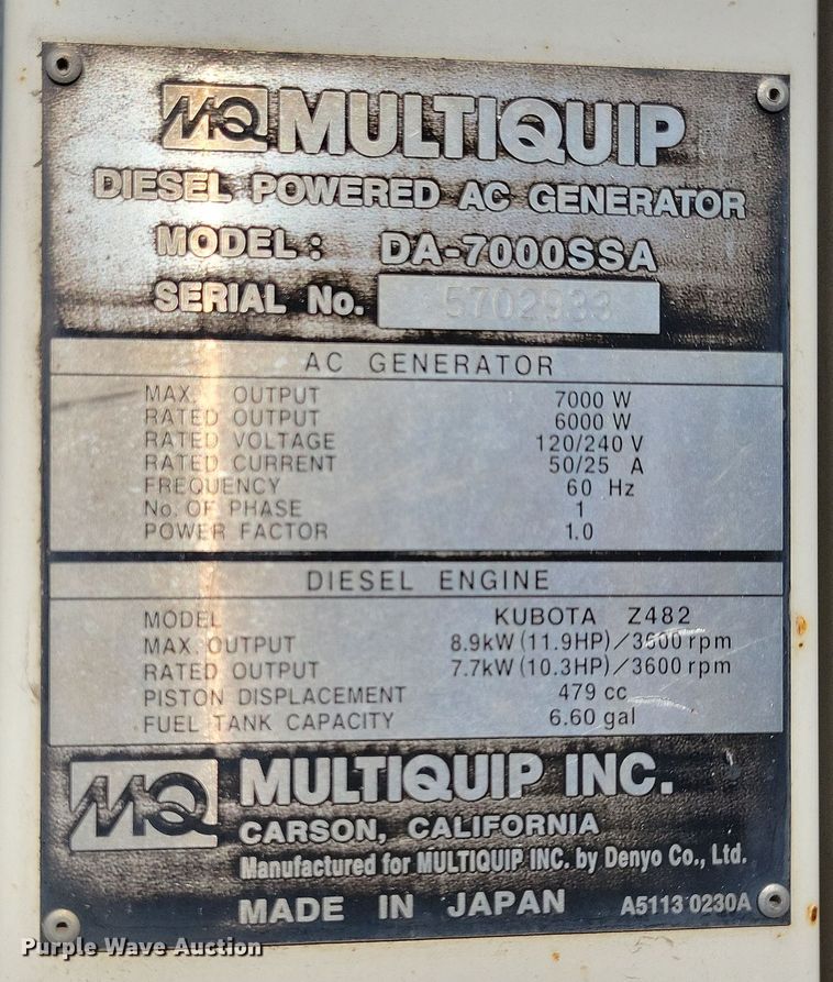 image for item DN3600 2013 Wacker Neuson  E3000 ground heater