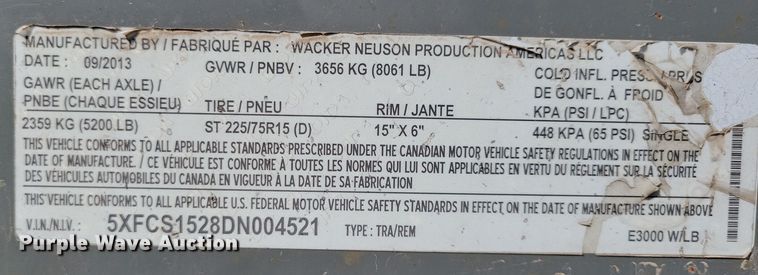 image for item DN3600 2013 Wacker Neuson  E3000 ground heater