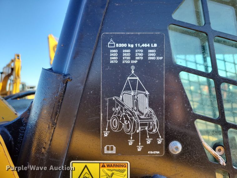 image for item DN3605 2014 Caterpillar  279D tracked skid steer loader