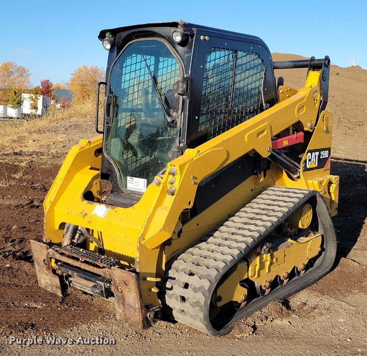 image for item DN3606 2017 Caterpillar 259D tracked skid steer loader