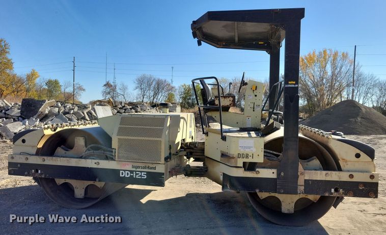 image for item DN3611 2010 Ingersoll Rand DD-125 double drum vibratory roller