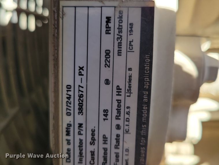 image for item DN3611 2010 Ingersoll Rand DD-125 double drum vibratory roller