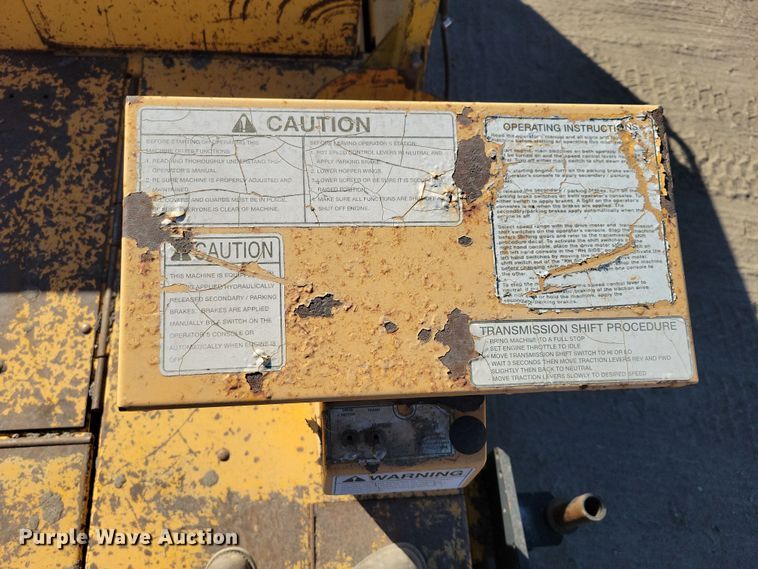 image for item DN3612 2001 Blaw Knox PF-5510 paver