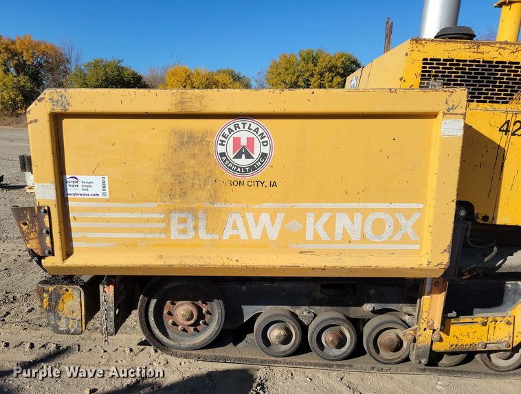 image for item DN3613 2001 Blaw Knox PF-4410 paver