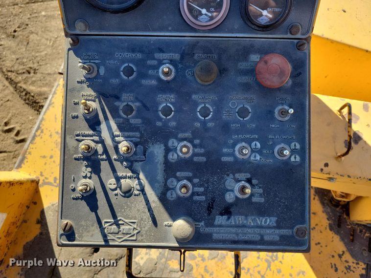 image for item DN3613 2001 Blaw Knox PF-4410 paver