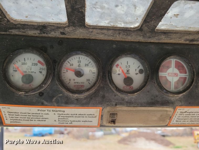 image for item DN3621 2008 ASV JGE PT-100 tracked skid steer loader