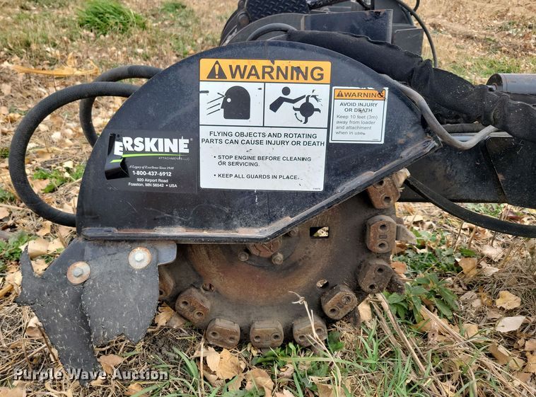 image for item DN3623 Erskine skid steer stump grinder