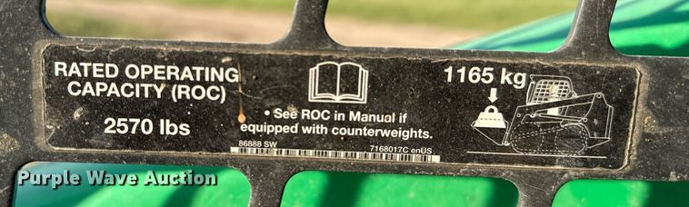 image for item DO2557 2014 Bobcat T650 tracked skid steer loader