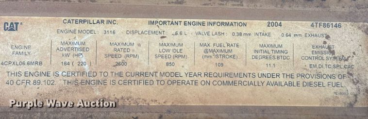 image for item DO7593 2005 Caterpillar  613C Series II elevating scraper