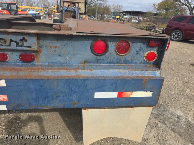 image for item DQ5225 1973 Talbert TD50HRG lowboy equipment trailer