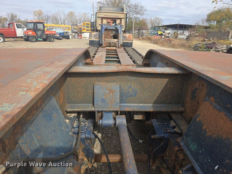 image for item DQ5225 1973 Talbert TD50HRG lowboy equipment trailer