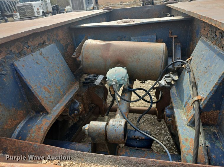 image for item DQ5225 1973 Talbert TD50HRG lowboy equipment trailer