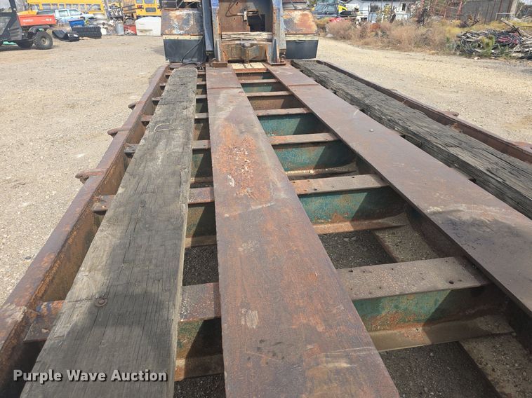 image for item DQ5225 1973 Talbert TD50HRG lowboy equipment trailer