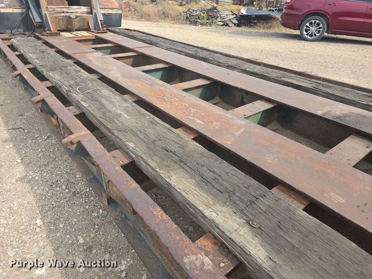 image for item DQ5225 1973 Talbert TD50HRG lowboy equipment trailer