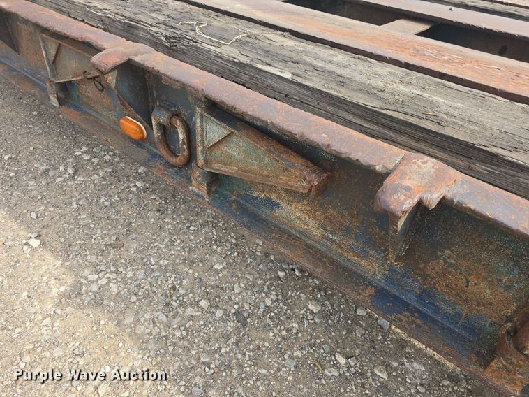 image for item DQ5225 1973 Talbert TD50HRG lowboy equipment trailer