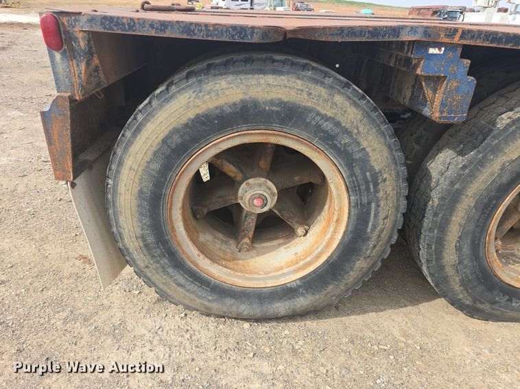 image for item DQ5225 1973 Talbert TD50HRG lowboy equipment trailer