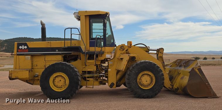 image for item DQ6203 1992 Komatsu WA500-1L wheel loader