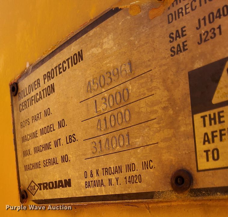 image for item DV6505 Trojan L3000 wheel loader