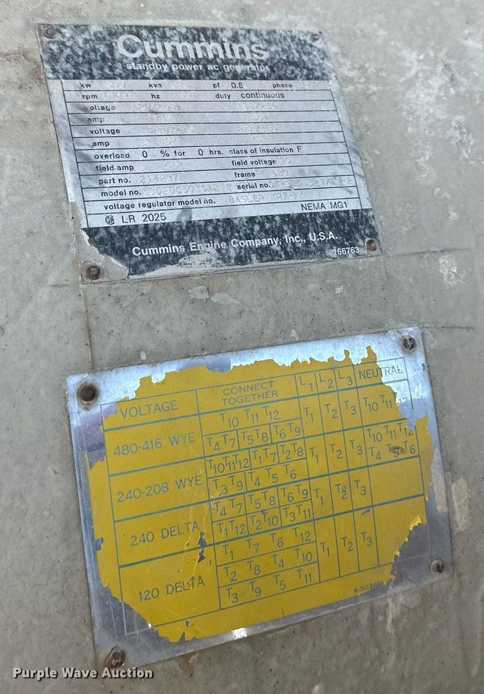 image for item DW2298 Shop built generator