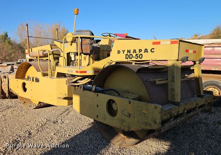 image for item DW2299 1985 Dynapac CC50A double drum vibratory roller