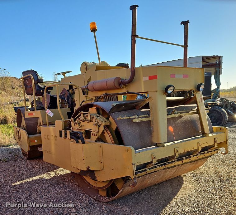 image for item DW2299 1985 Dynapac CC50A double drum vibratory roller