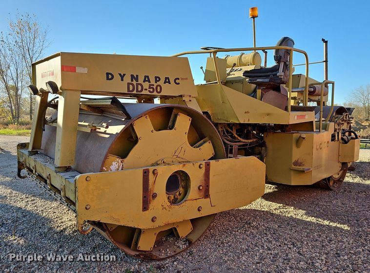 image for item DW2299 1985 Dynapac CC50A double drum vibratory roller