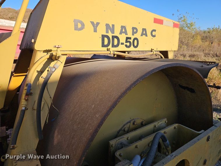 image for item DW2299 1985 Dynapac CC50A double drum vibratory roller