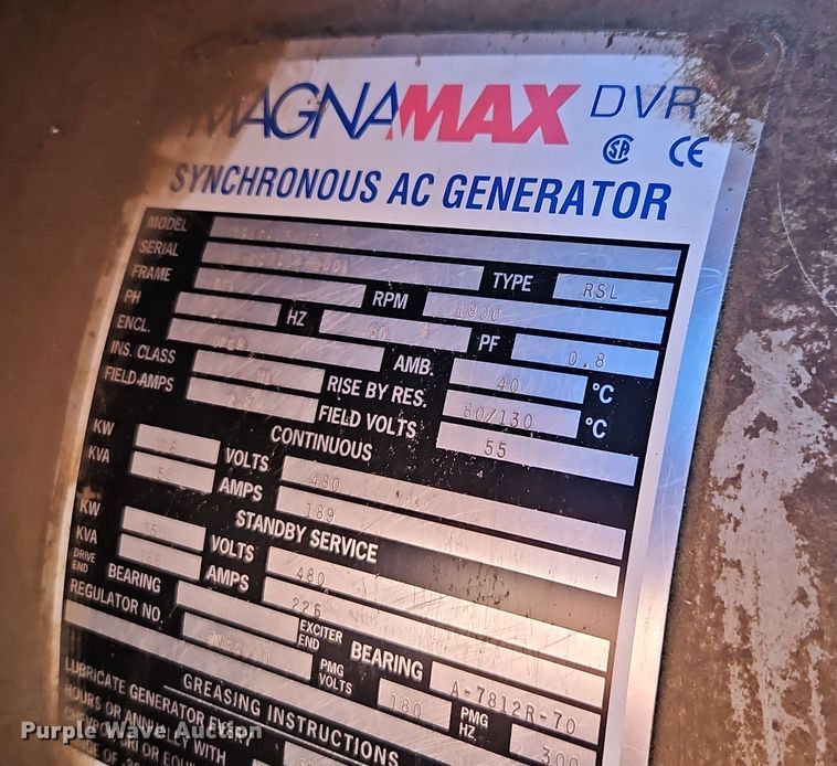 image for item DW2303 1981 Shop built generator