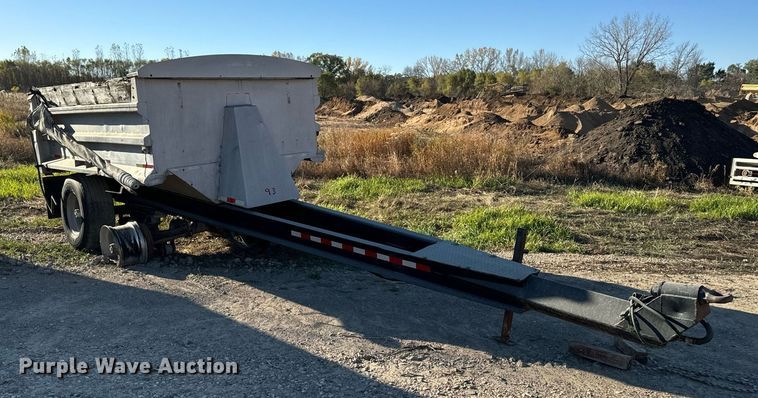 image for item DW2318 1979 Truckweld PTEVSC end dump pup trailer