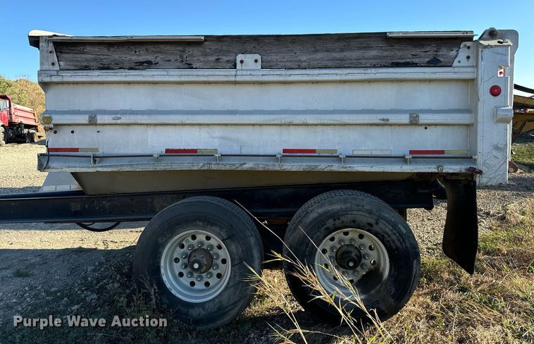 image for item DW2318 1979 Truckweld PTEVSC end dump pup trailer