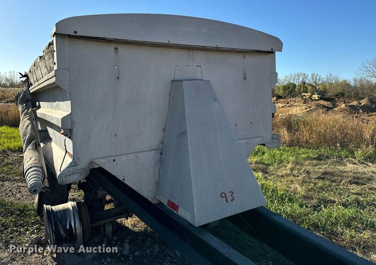 image for item DW2318 1979 Truckweld PTEVSC end dump pup trailer