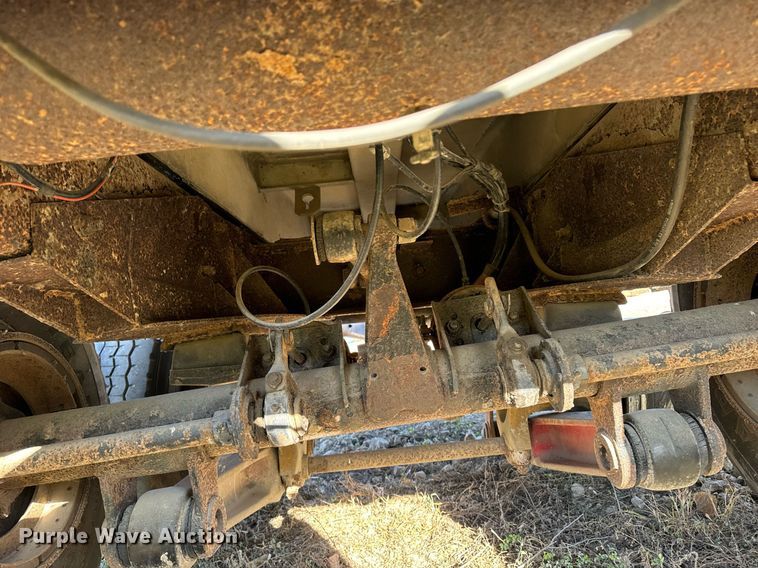 image for item DW2318 1979 Truckweld PTEVSC end dump pup trailer