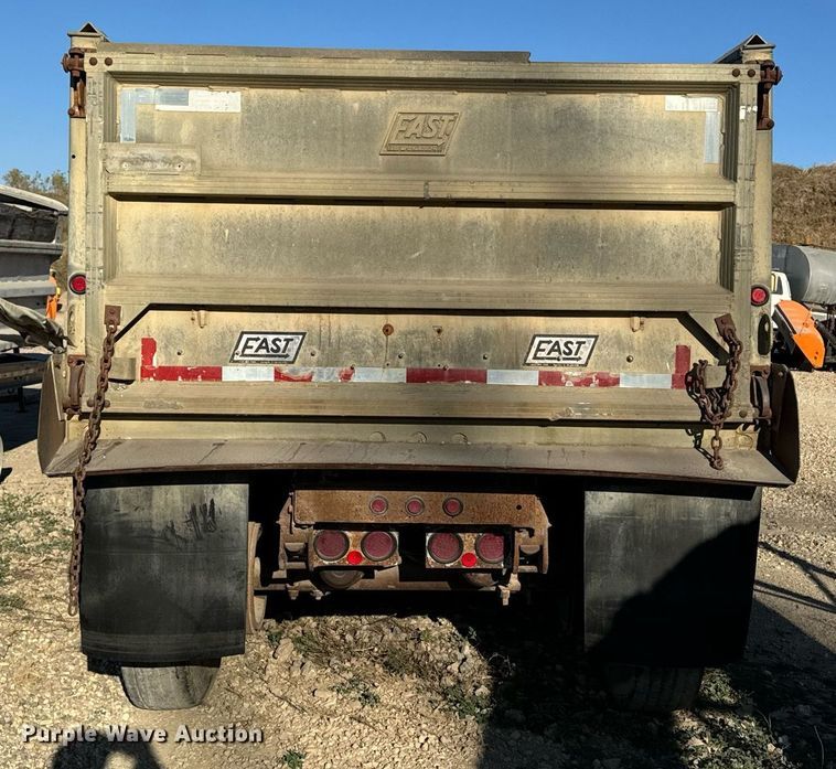 image for item DW2319 1984 East MFG end dump pup trailer