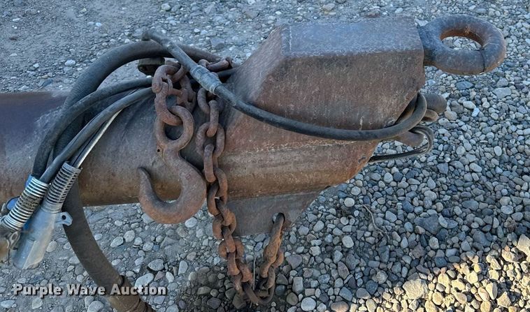 image for item DW2319 1984 East MFG end dump pup trailer