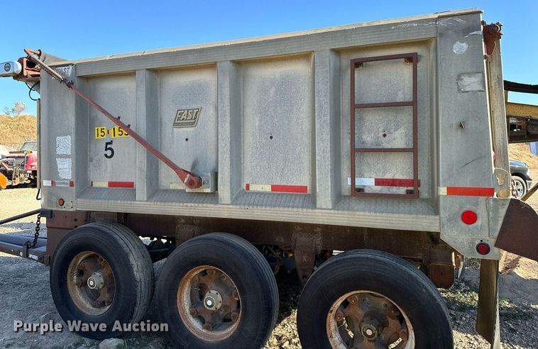 image for item DW2319 1984 East MFG end dump pup trailer
