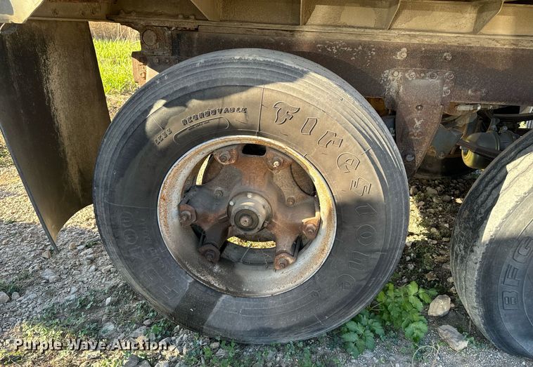 image for item DW2319 1984 East MFG end dump pup trailer