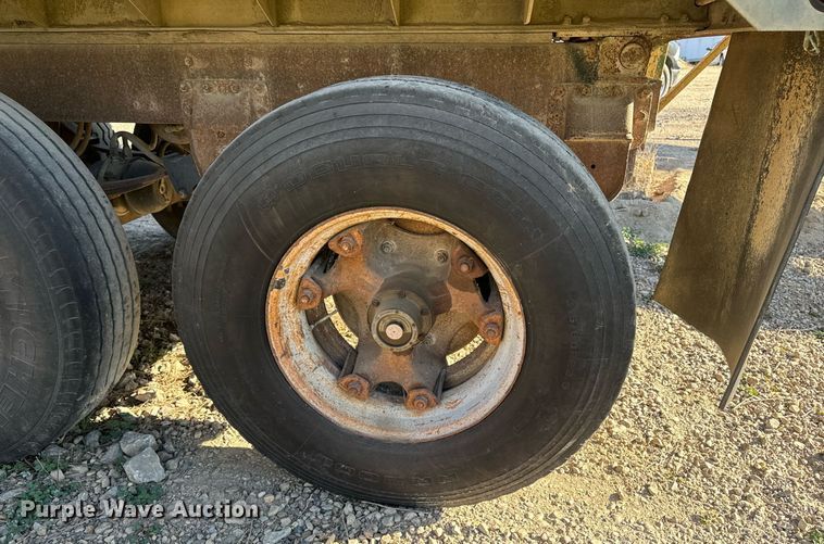 image for item DW2319 1984 East MFG end dump pup trailer