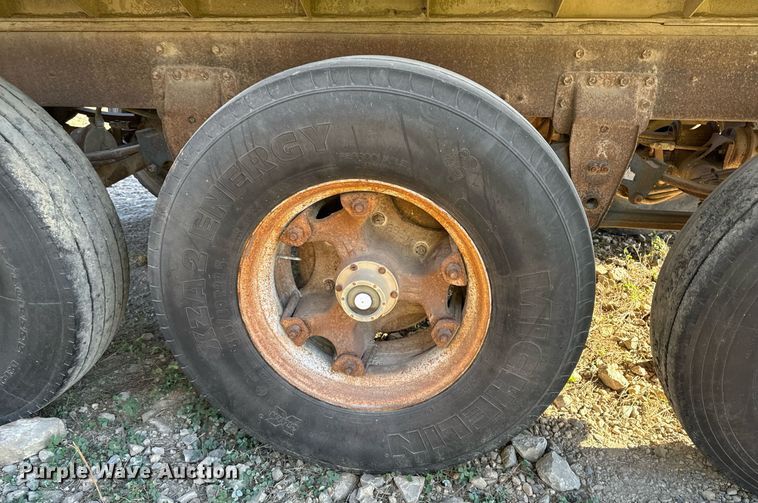 image for item DW2319 1984 East MFG end dump pup trailer